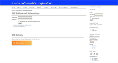 Desktop Screenshot of journalofscientificexploration.org